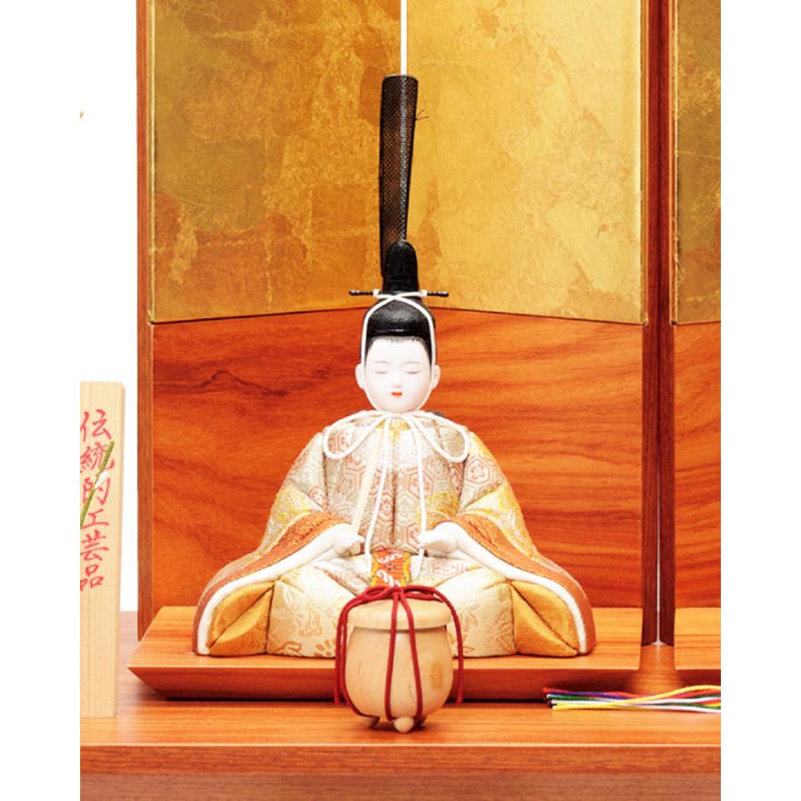 【希少品】 雛人形 コンパクト 木目込み 一秀 高級 かわいい シンプル モダン インテリア コンパクト ひな人形 平飾り 2人 2024 24-h78 【V2613084837】(92664円)
