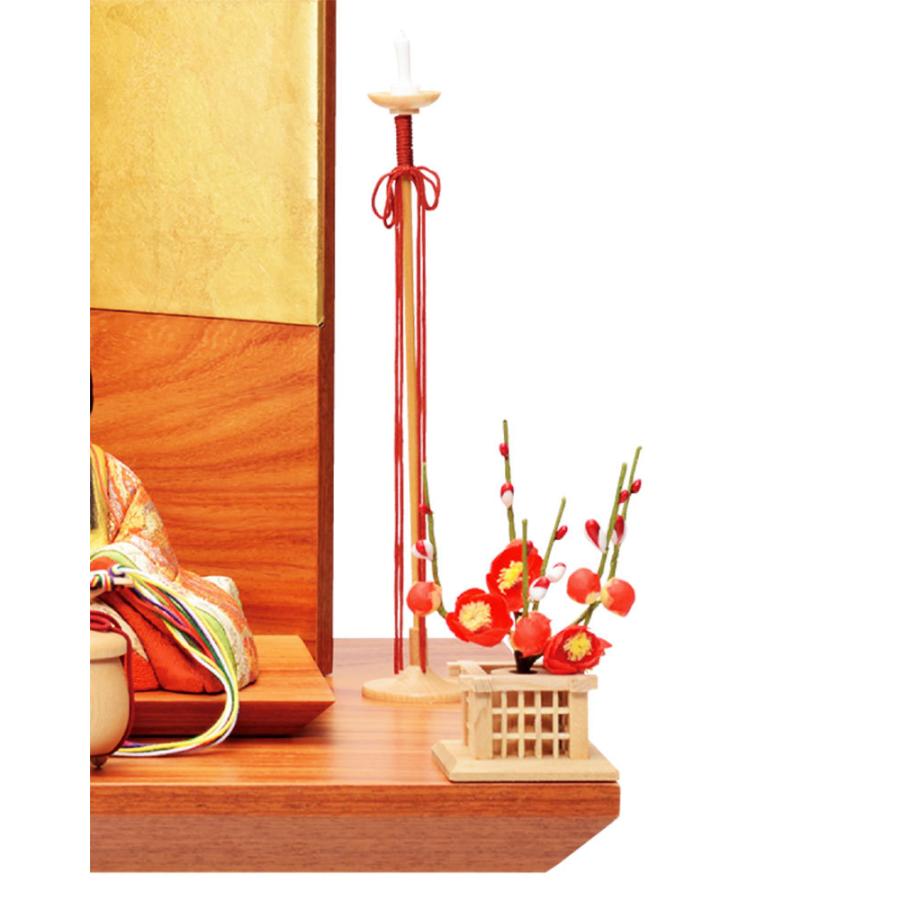 【希少品】 雛人形 コンパクト 木目込み 一秀 高級 かわいい シンプル モダン インテリア コンパクト ひな人形 平飾り 2人 2024 24-h78 【V2613084837】(92664円)