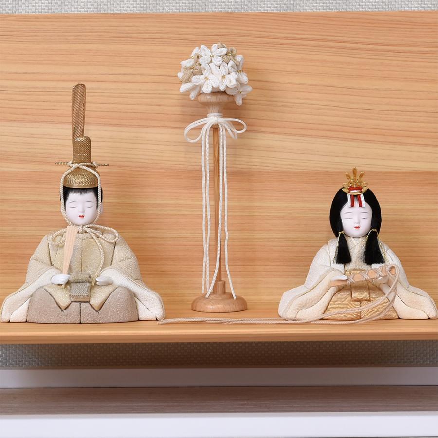 雛人形 コンパクト 木目込み 一秀 ひな人形 親王飾 0号 スタイリッシュ かわいい ひな人形 ミニ 木目込 お雛様 おしゃれ 可愛い まる顔 2025 25-b-112_3
