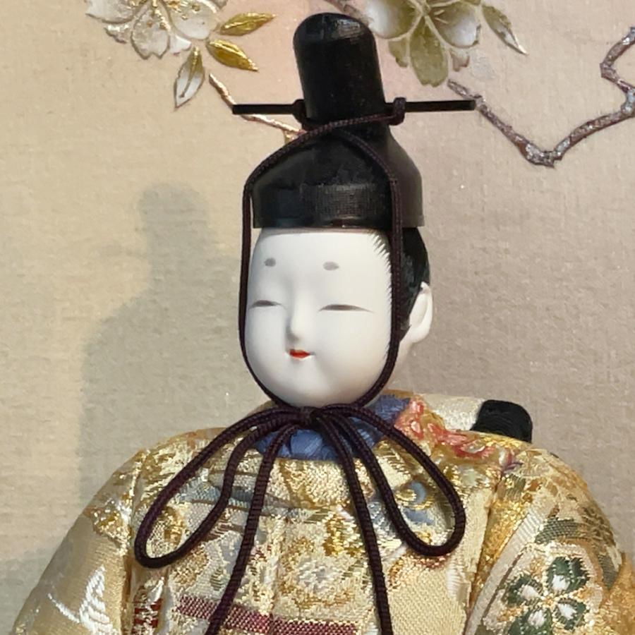 雛人形 お祝い 木目込み 一秀 ひな人形 十五人飾り 平安雛25号 木製五