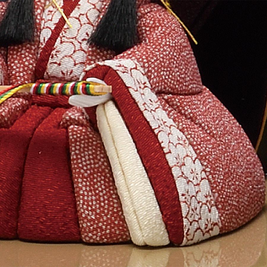 雛人形 コンパクト かわいい マンション 女の子 ミニ おしゃれ 会津塗