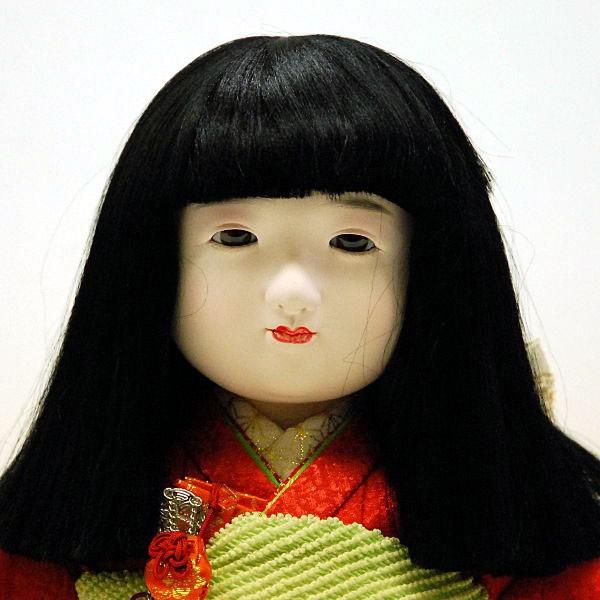 市松人形13号 駒 金彩 蝶々柄 女の子 いちまつ人形 : 家具通販-販売店