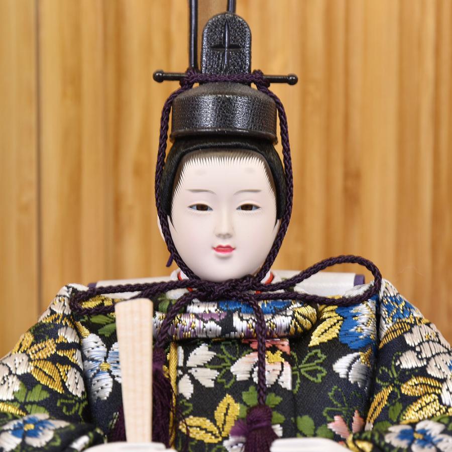 雛人形 コンパクト ひな人形 ミニ 親王セット 平飾り 丸顔 可愛い