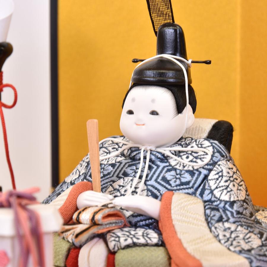 雛人形 幸一光 福 コンパクト ひな人形 収納飾り お雛様 ミニ おしゃれ