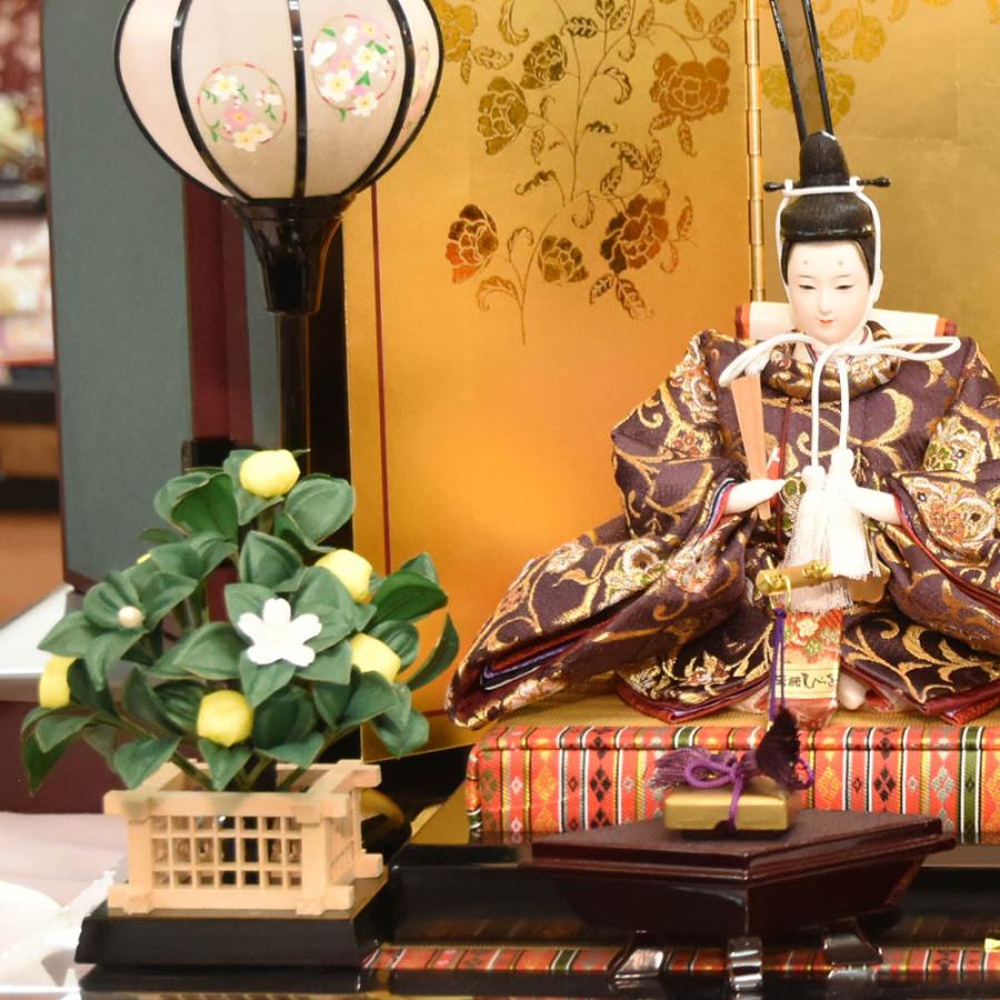 【２点セット】 雛人形 コンパクト 久月作 京十一番親王飾り 光匠作 かわいい おしゃれ モダン 華やか 300283 【NAN3335209855】(118272円)