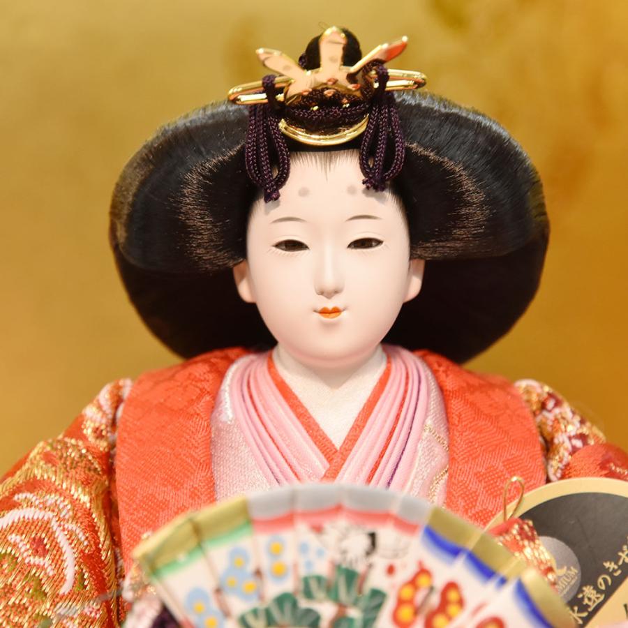 【２点セット】 雛人形 コンパクト 久月作 京十一番親王飾り 光匠作 かわいい おしゃれ モダン 華やか 300283 【NAN3335209855】(118272円)