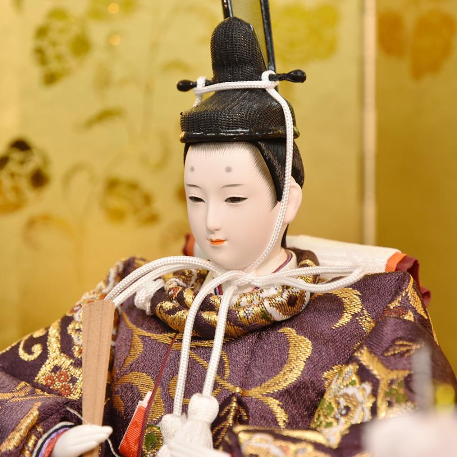 【２点セット】 雛人形 コンパクト 久月作 京十一番親王飾り 光匠作 かわいい おしゃれ モダン 華やか 300283 【NAN3335209855】(118272円)