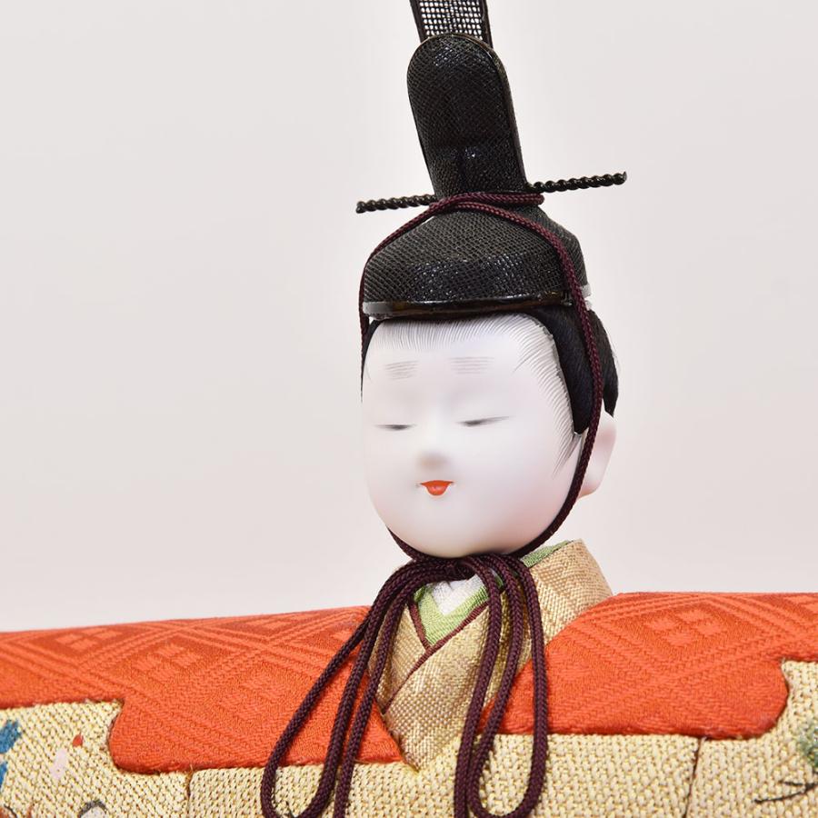 雛人形 コンパクト 久月 お祝い 立雛 芹川英子 立雛単品 親王飾り