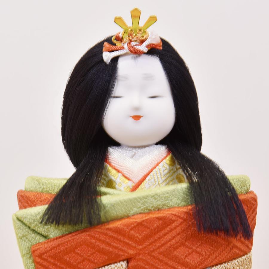 雛人形 コンパクト 久月 お祝い 立雛 芹川英子 立雛単品 親王飾り
