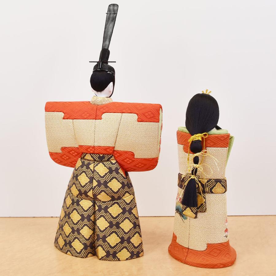 雛人形 コンパクト 久月 お祝い 立雛 芹川英子 立雛単品 親王飾り