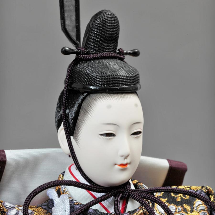 雛人形 久月 ひな人形 お祝い 収納飾り 収納式 段飾り 西陣織 金襴 皇雅雛 五人飾り 5人飾り 赤 ピンク おしゃれ かわいい おしゃれ 可愛い チNO.24 2025 | 久月 | 03