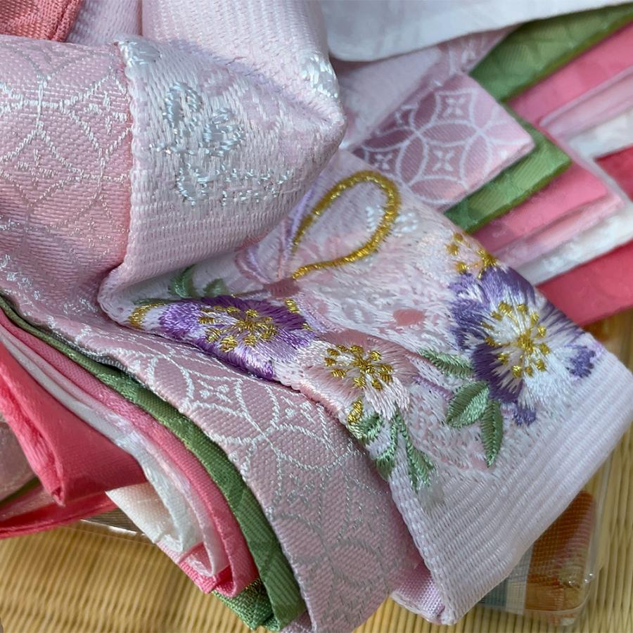 久月 雛人形 ひな人形 お祝い コンパクト 収納飾り 五人飾り 三段飾り