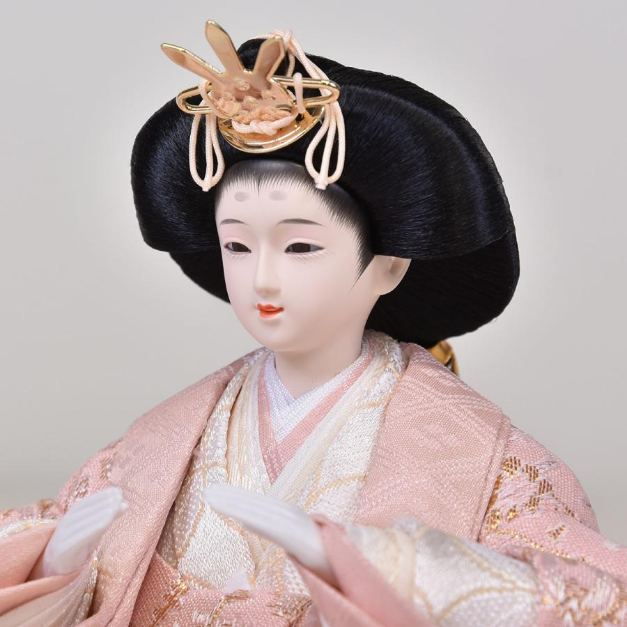 雛人形 収納 コンパクト おしゃれ かわいい ひな人形 収納飾り くすみ色 初節句 ベージュ お雛様 ミニ お祝い 平安豊久 親王飾り せれな 304439 hj-105 2026_17