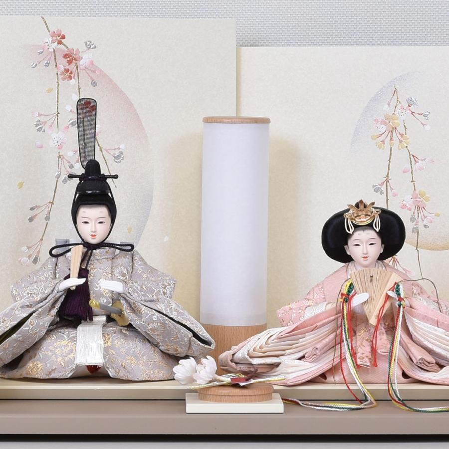雛人形 収納 コンパクト おしゃれ かわいい ひな人形 収納飾り くすみ色 初節句 ベージュ お雛様 ミニ お祝い 平安豊久 親王飾り せれな 304439 hj-105 2026_7