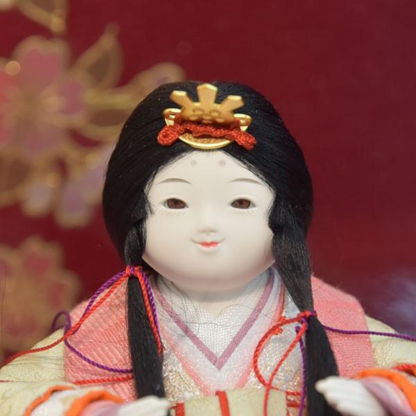 【値下げ中】 雛人形 京友禅 ひな人形 5人飾り 幼顔 お雛様 初節句飾り お祝い 46t 【KU3250354207】(115263円)