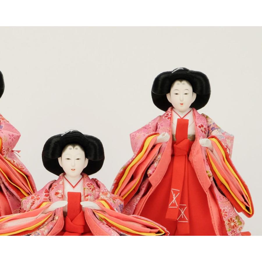 【推し】 雛人形 ひな人形 お祝い 三段飾り 3段飾り 五人飾り 5人飾り おしゃれ かわいい おしゃれ 可愛い 【EIM2502640613】(88748円)