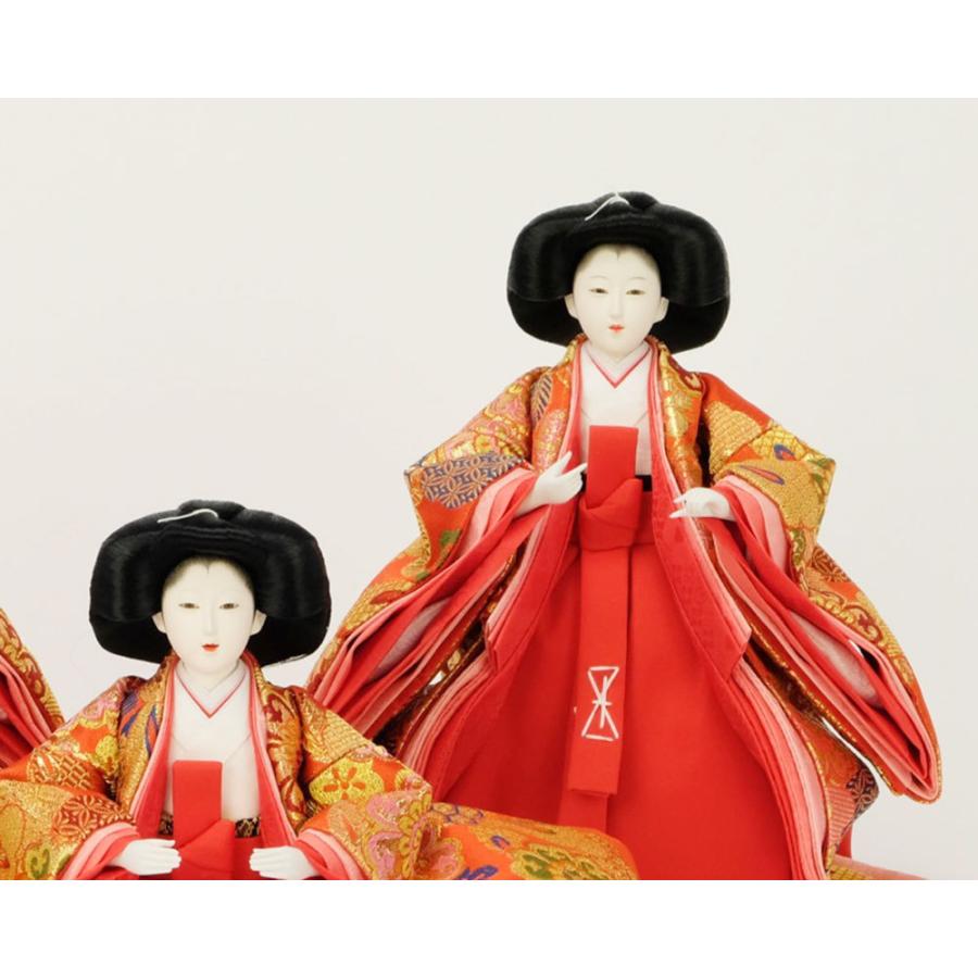 限定品 雛人形 ひな人形 お祝い 三段飾り 3段飾り 五人飾り 5人飾り おしゃれ かわいい おしゃれ 可愛い 【DG2467898329】(87516円)
