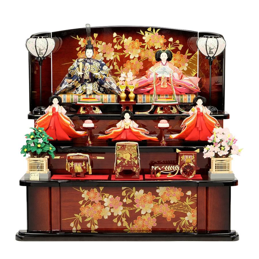 雛人形 ひな人形 お祝い 三段飾り 3段飾り 五人飾り 5人飾り おしゃれ かわいい おしゃれ 可愛い