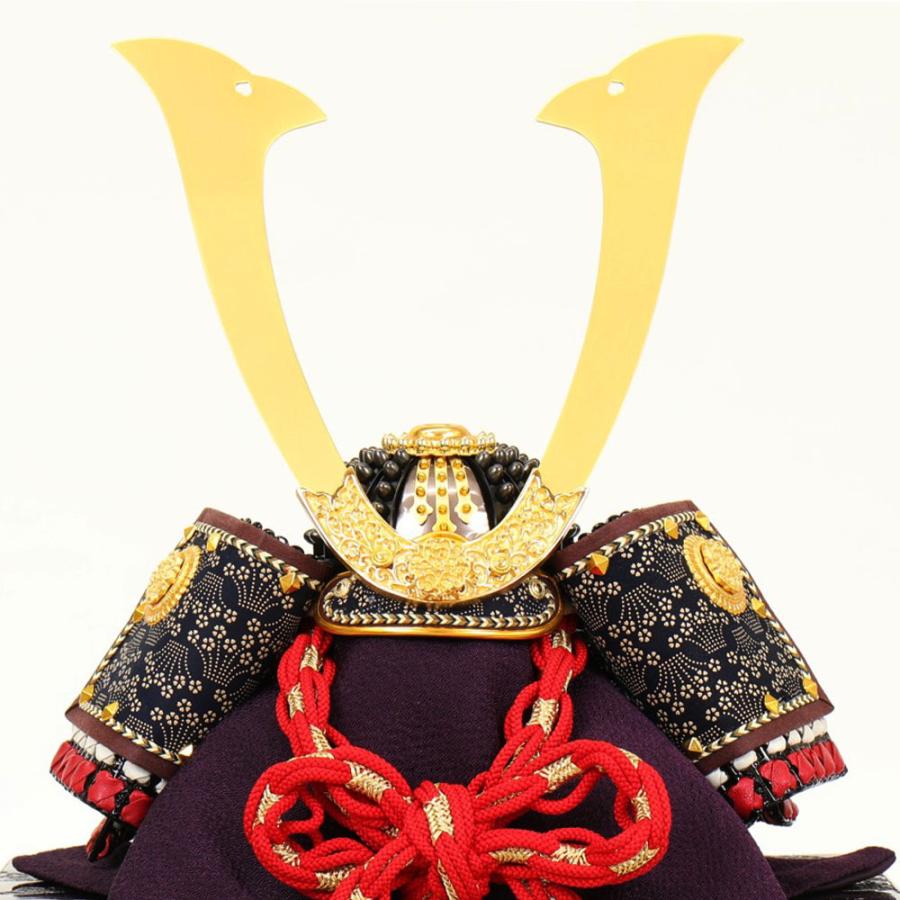 5月人形 五月人形 お祝い 兜飾り 1/4号 櫃付 節句人形工芸士 辰広 おしゃれ お洒落 コンパクト かっこいい モダン 2023_1
