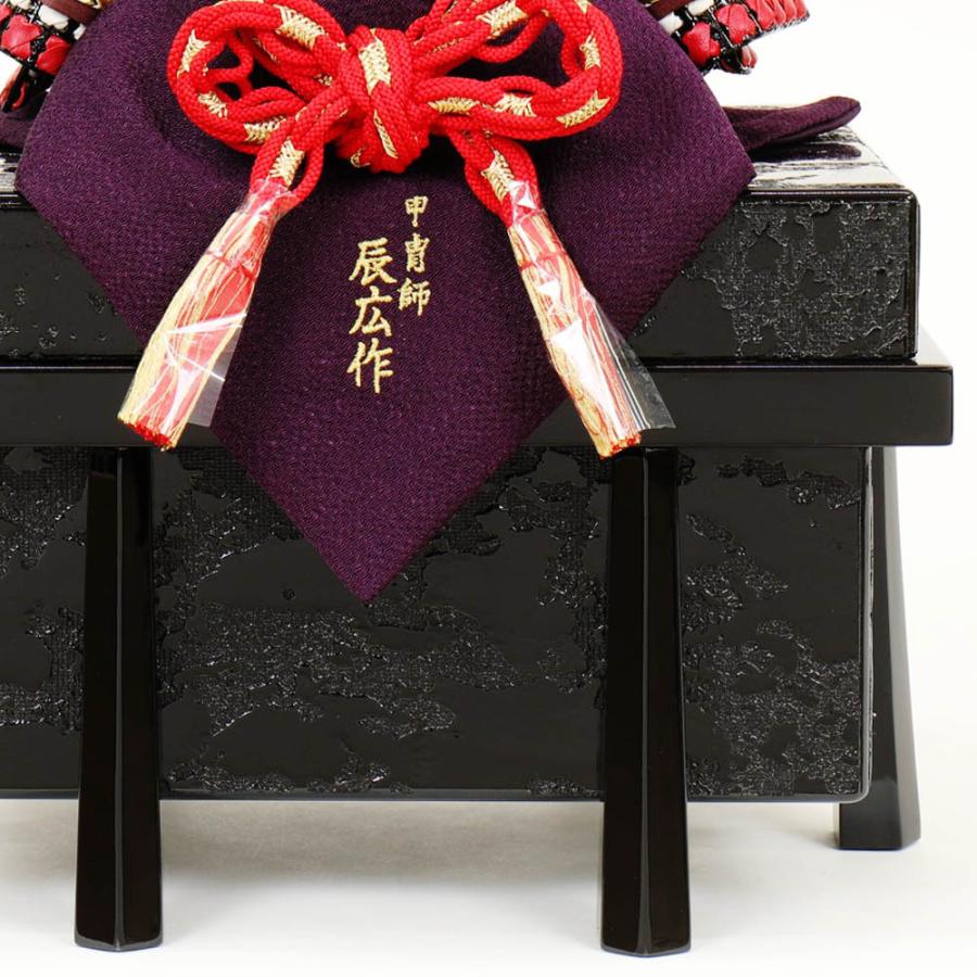 5月人形 五月人形 お祝い 兜飾り 1/4号 櫃付 節句人形工芸士 辰広 おしゃれ お洒落 コンパクト かっこいい モダン 2023_4
