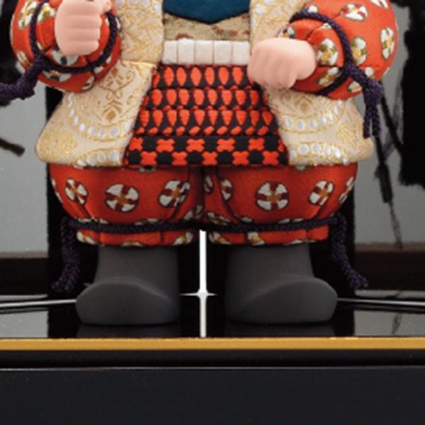 五月人形 木目込み 一秀 大将飾り 子供大将 収納飾り かわいい コンパクト おしゃれ 可愛い 初節句 お祝い モダン 2024 24-m12_3