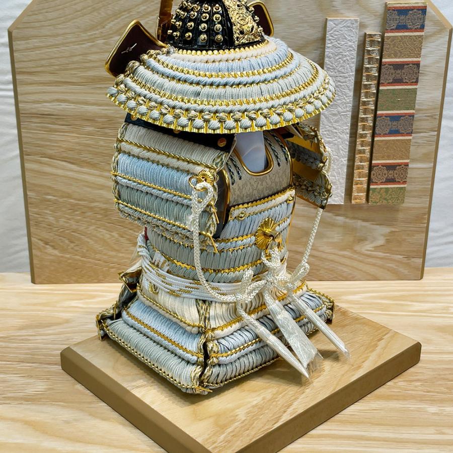 五月人形 久月 コンパクト 収納飾り 奉納 鎧 飾り よろい ヨロイ