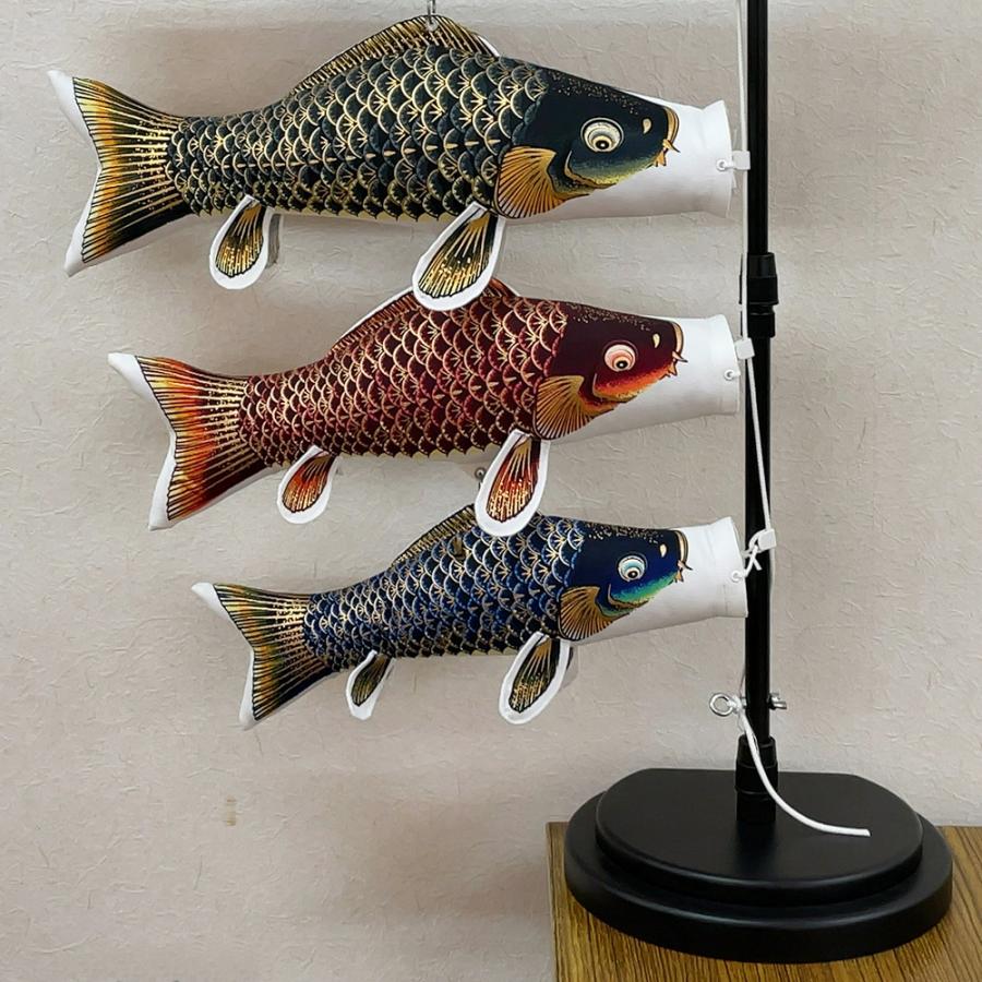 五月人形 久月作 コンパクト お祝い 室内鯉のぼり 麒麟児鯉 カッコいい 端午の節句 おしゃれ 2025 No.44 tk628 | 久月 | 03