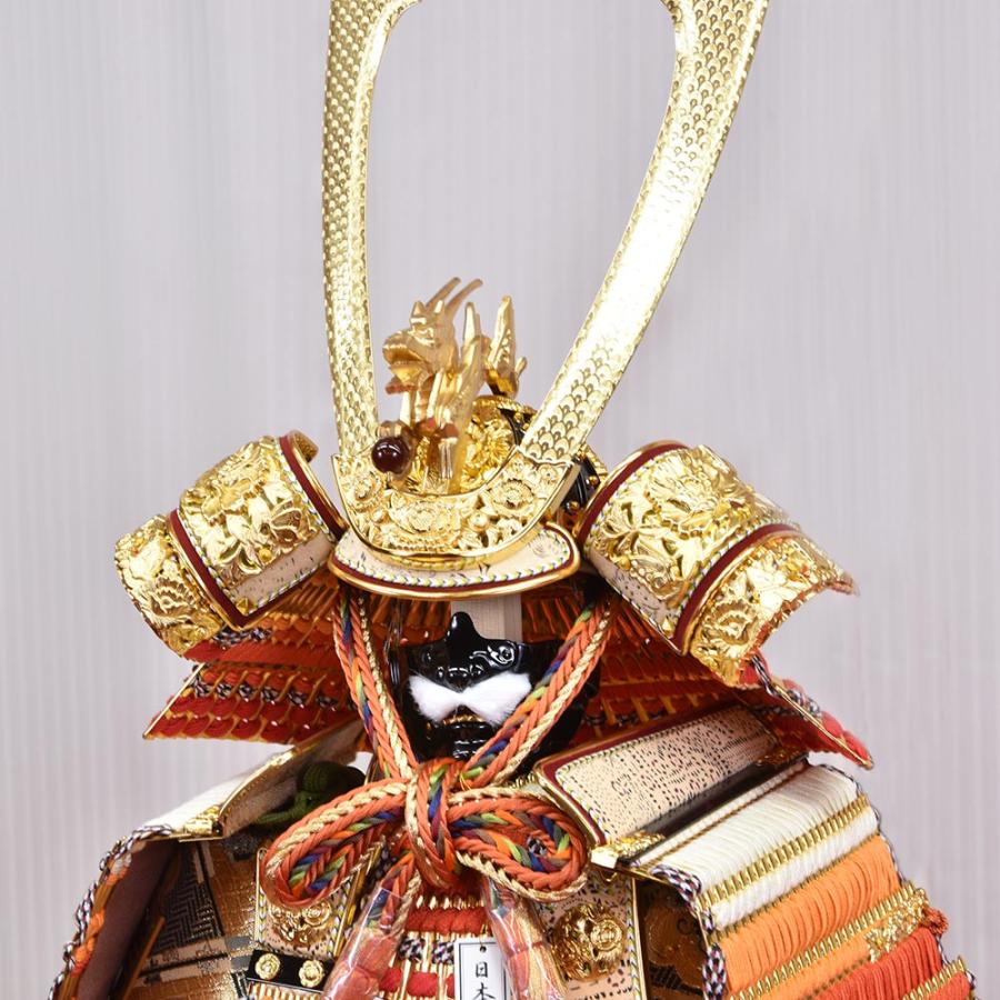 五月人形 鎧 おしゃれ 鎧飾り 5月人形 15号弦祥 台 松33 中床 弓 松 30号飛鳥 よろい 木 木製 台付き モダン 2023_6