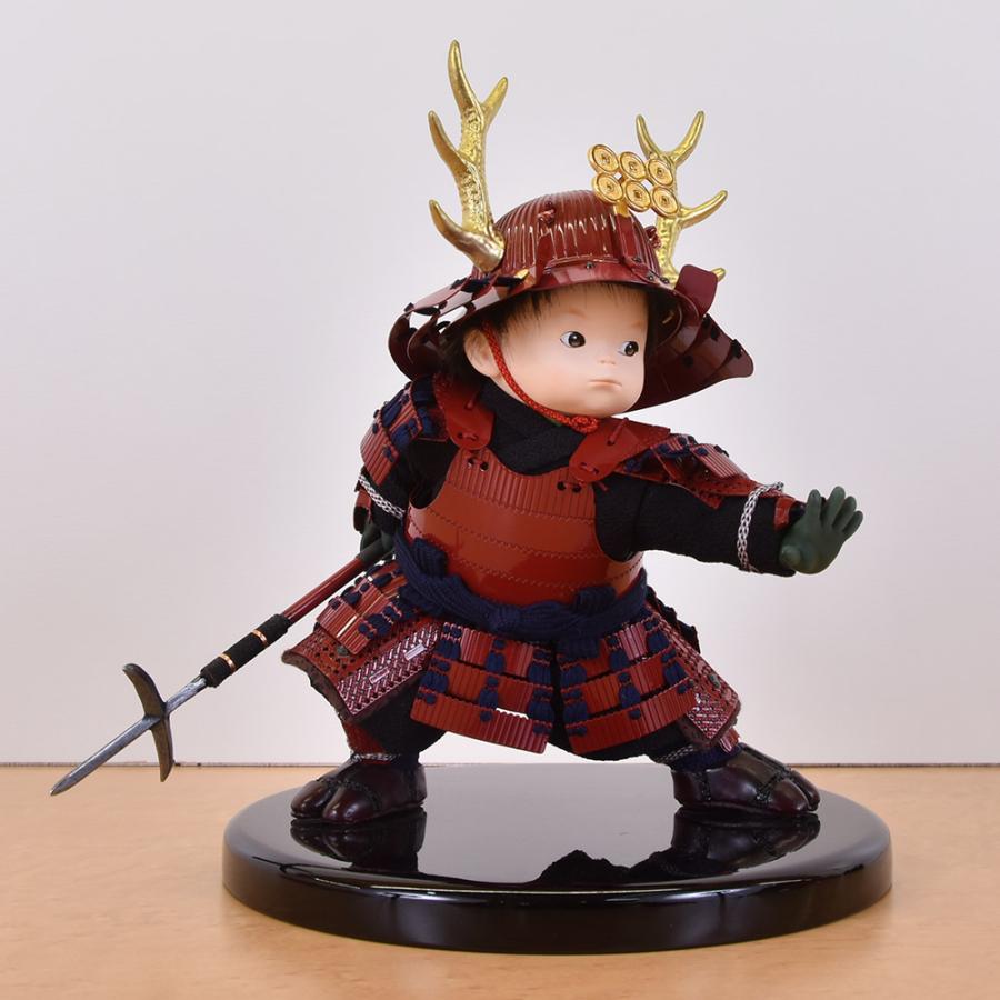 五月人形 コンパクト おしゃれ 大将飾り 名将 武将 モダン ケース入り