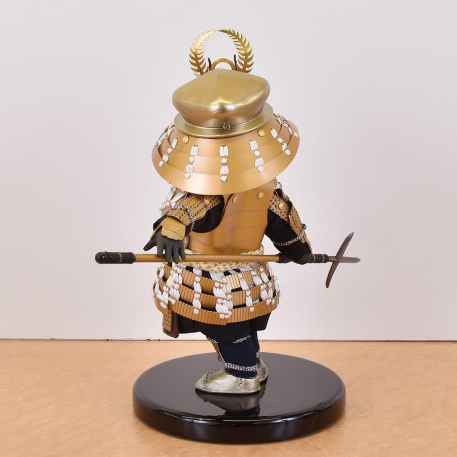 五月人形 コンパクト おしゃれ 大将飾り 名将 武将 モダン ケース入り