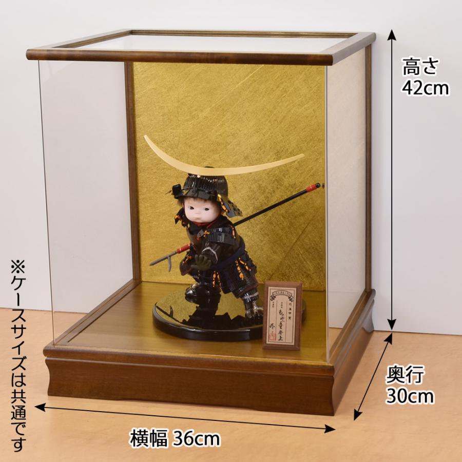 五月人形 コンパクト おしゃれ 大将飾り 名将 武将 モダン ケース入り