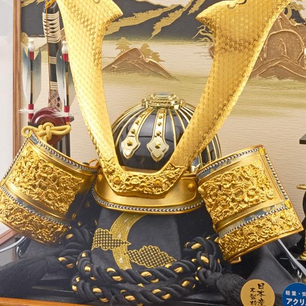 【新商品】 五月人形 着用兜 ケース飾り 着用 コンパクト アクリルケース入り おしゃれ 兜飾りセット かぶと 2023 【OC1148526850】(40729円)