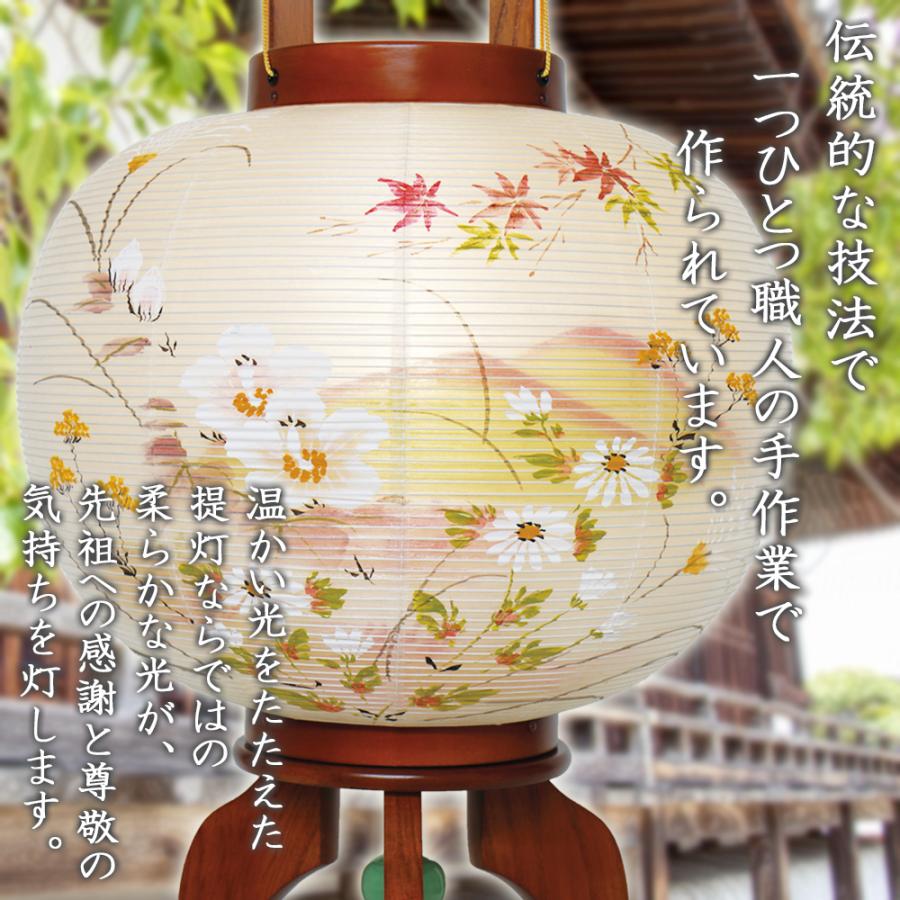 盆提灯 コンパクト ちょうちん 提灯 初盆 創作 モダン omoibi 珠迎え マグネット式 簡単組立 電気コード式 廻転筒付き ミニ かわいい_9