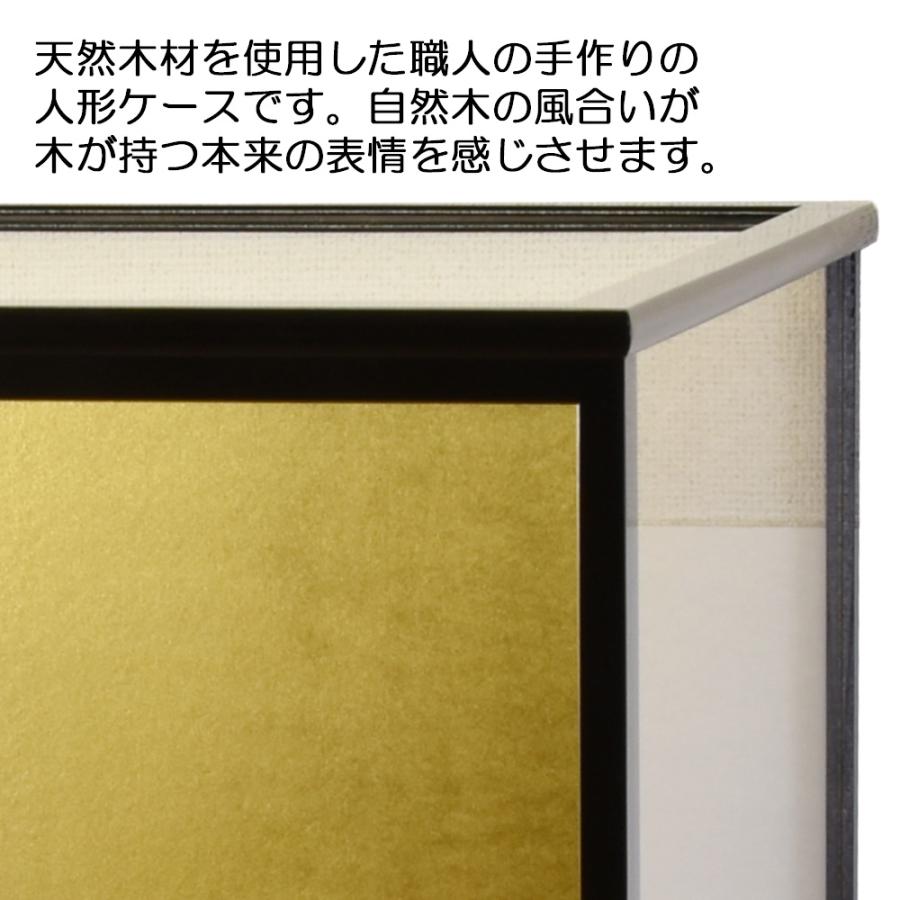 人形ケース ガラス人形ケース 幅 間口40奥行35高65cm(ガラス寸法）内
