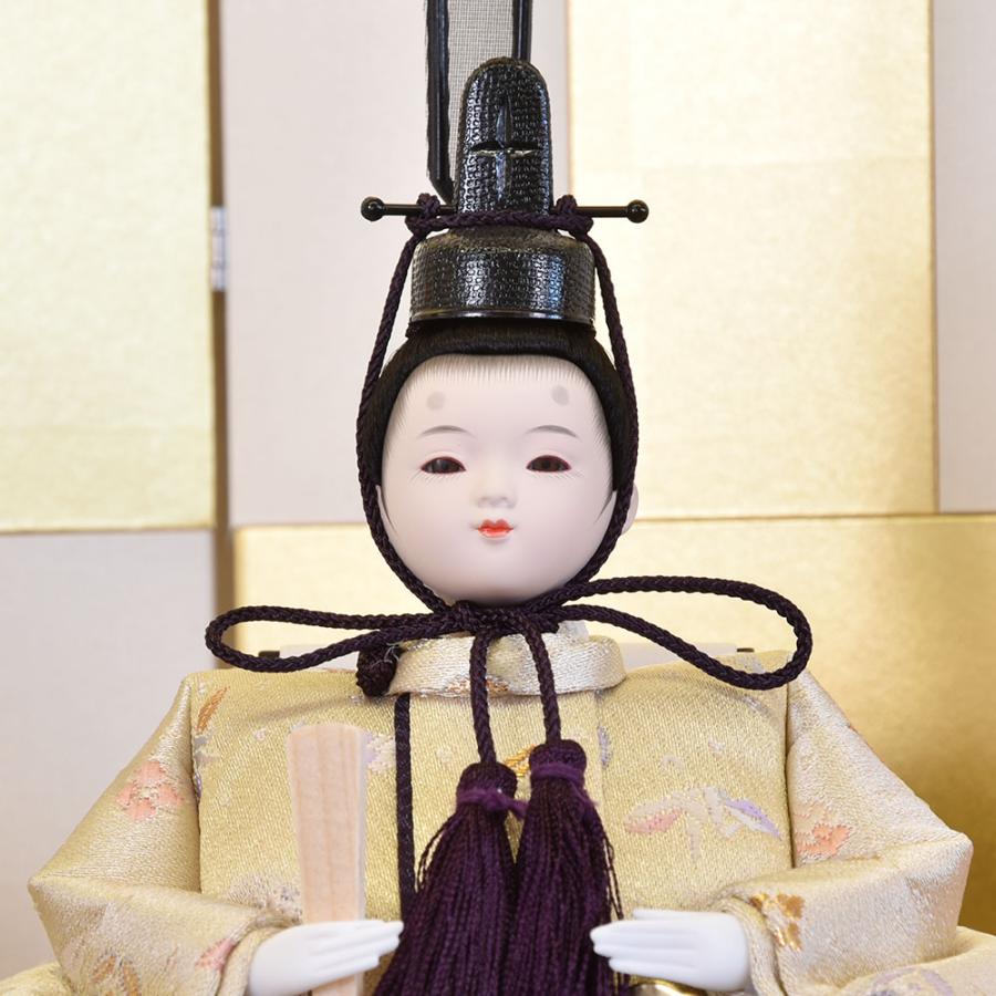 雛人形 コンパクト 収納飾り ミニサイズ おぼこ 幼顔 ひな人形 親王