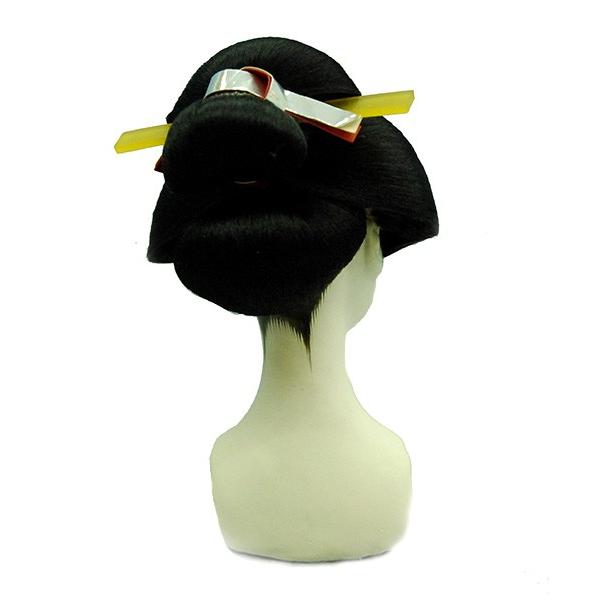 日本人形頭 顔 手芸品 部品 尺 芸者 (普) 新尾山_3