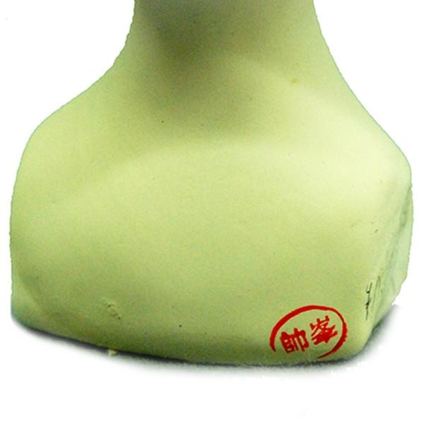 日本人形頭 顔 手芸品 部品 尺 芸者 (普) 新尾山_4