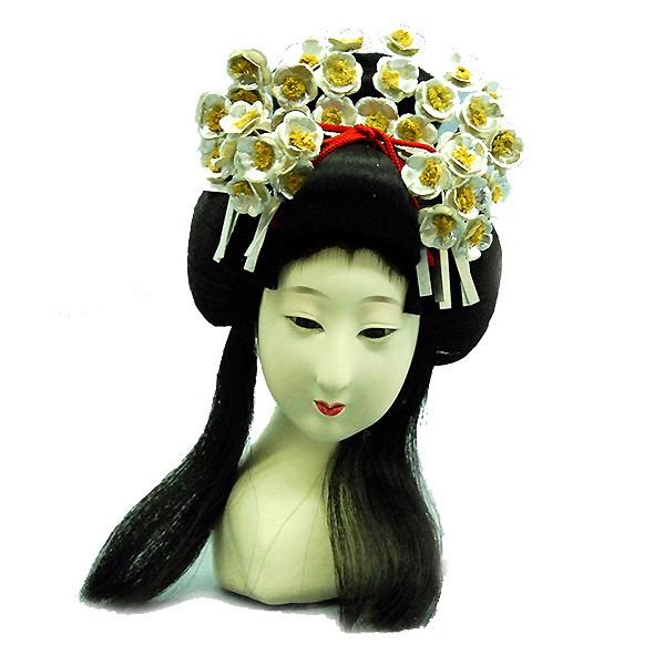 日本人形頭 顔 手芸品 部品 尺 姫 (上)