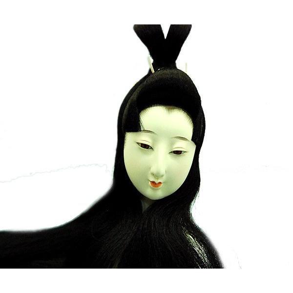 日本人形頭 顔 手芸品 部品 尺 古代 吉野