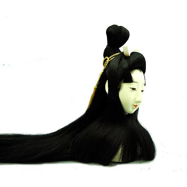 日本人形頭 顔 手芸品 部品 尺 古代 吉野_1