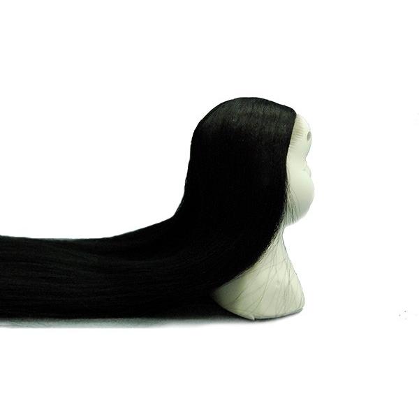 日本人形頭 顔 手芸品 部品 お多福 中割 (小)_2