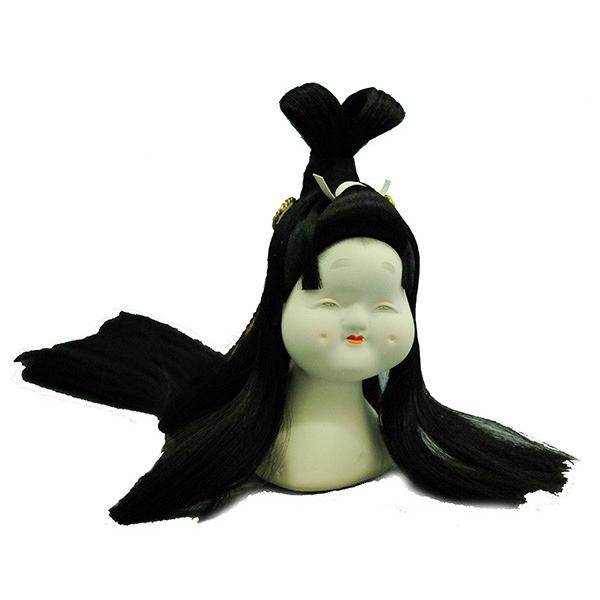 日本人形頭 顔 手芸品 部品 お多福 吉野 (小)