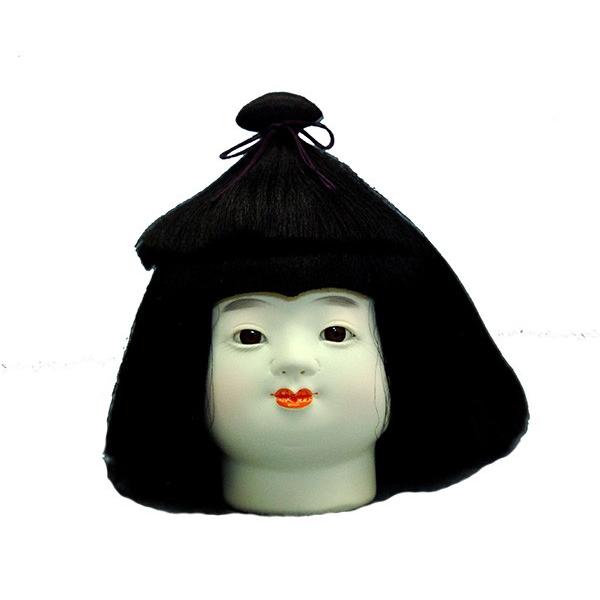 日本人形頭 顔 手芸品 部品 七寸 おぼこ (大) 男
