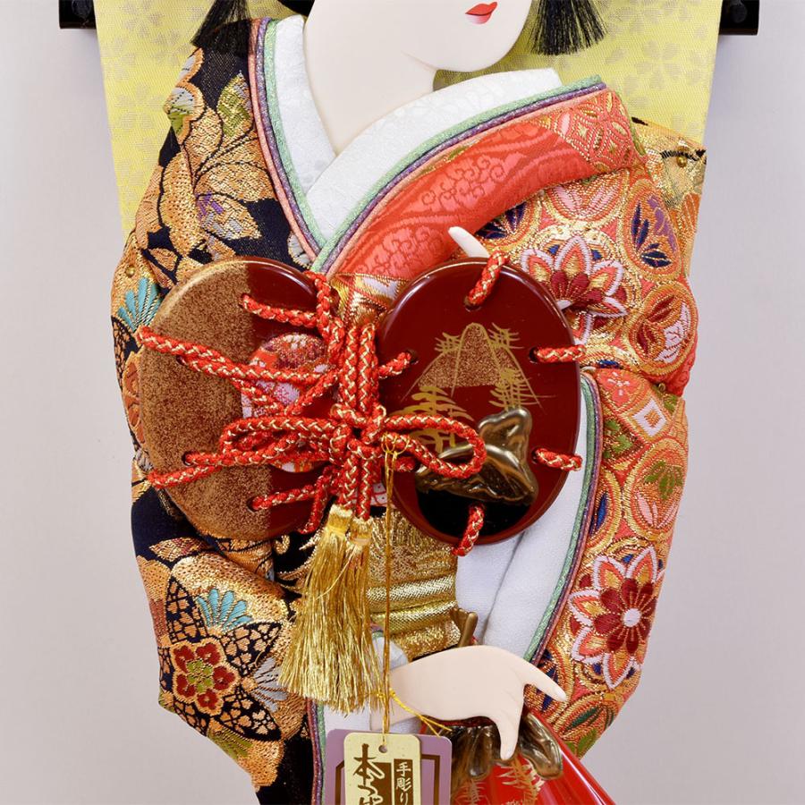 羽子板 お祝い 羽子板飾り 金襴 押絵羽子板 18号 可愛い