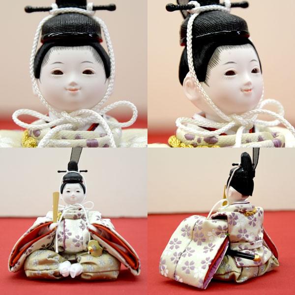 フジキ 雛人形 コンパクト ひな人形 15人段飾り 五段飾り 横幅60cm