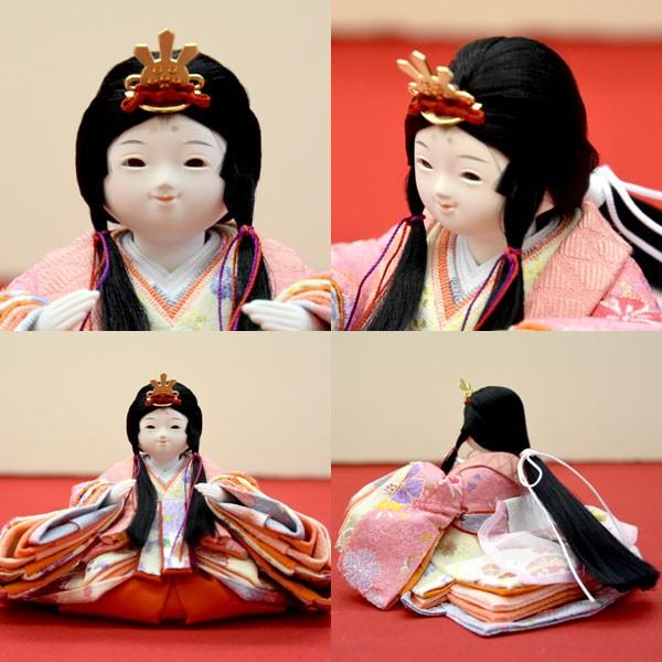 フジキ 雛人形 コンパクト ひな人形 15人段飾り 五段飾り 横幅60cm