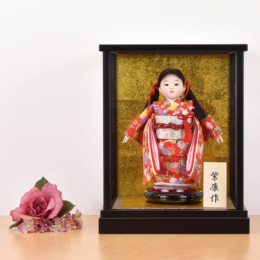 市松人形 コンパクト ケース飾り いちまつ 童 なごみ 特価 5号 ケース