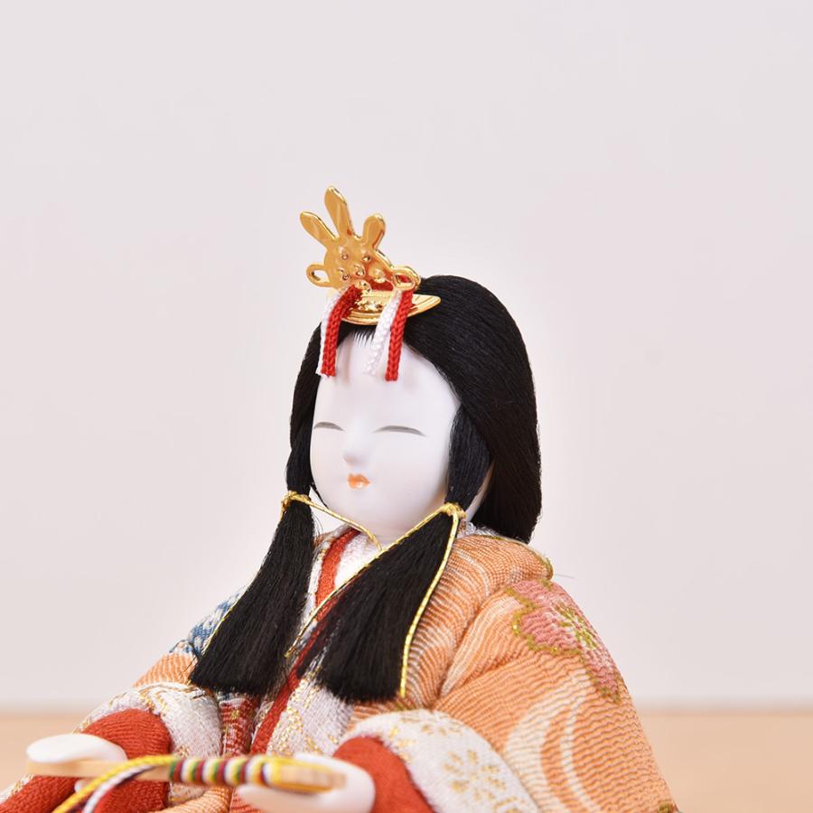 雛人形 木目込 一秀 五人飾り ひな人形 納式飾り 木目込み 5人飾り 二
