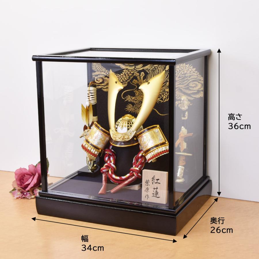 爆売り 五月人形 ケース飾り 名将 上杉謙信 伊達政宗 最短即日出荷可能 ミニ かぶとかざり コンパクト 選べる モダン 兜飾り 新発 Pandas Com Br