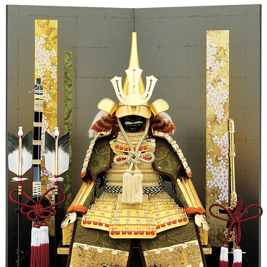 五月人形 5月人形 鎧飾り 1/6号 前田利家 前田利家鎧 二曲屏風